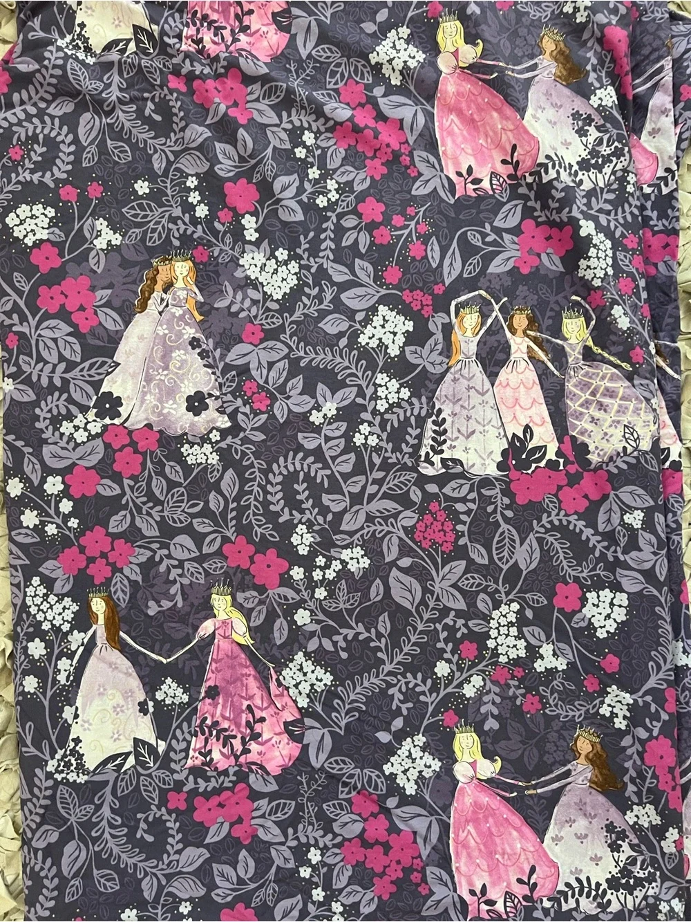 Pottery Barn Kids Sonja Princess Duvet Cover & 2 shams FULL/QUEEN